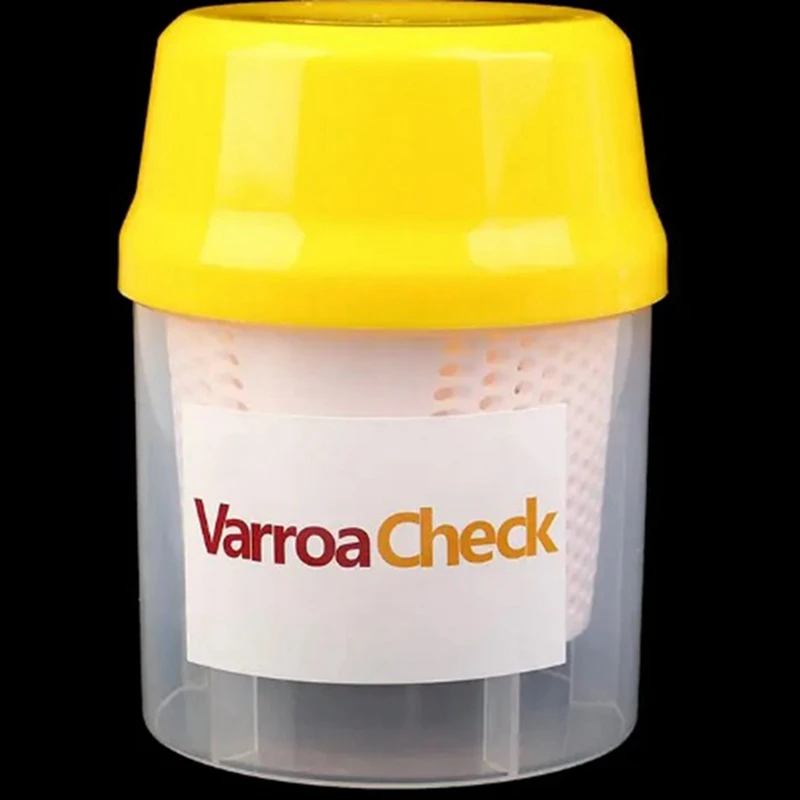 Beekeeping Beehive Varroa Inspection Test Bottle Beehive Bee Beekeeper Tools Plastic 2Piece