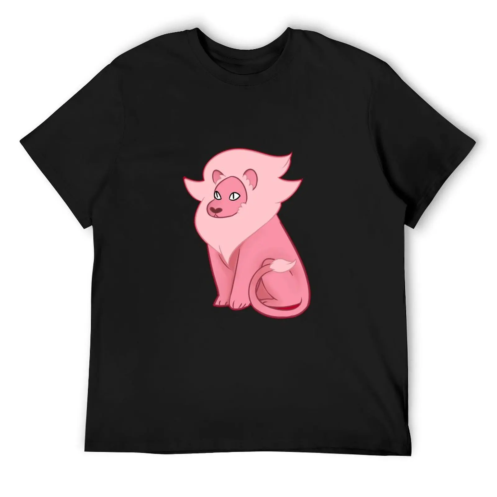 

Lion T-Shirt Louboutins oversized t shirt Aesthetic clothing plain t shirts for men cotton