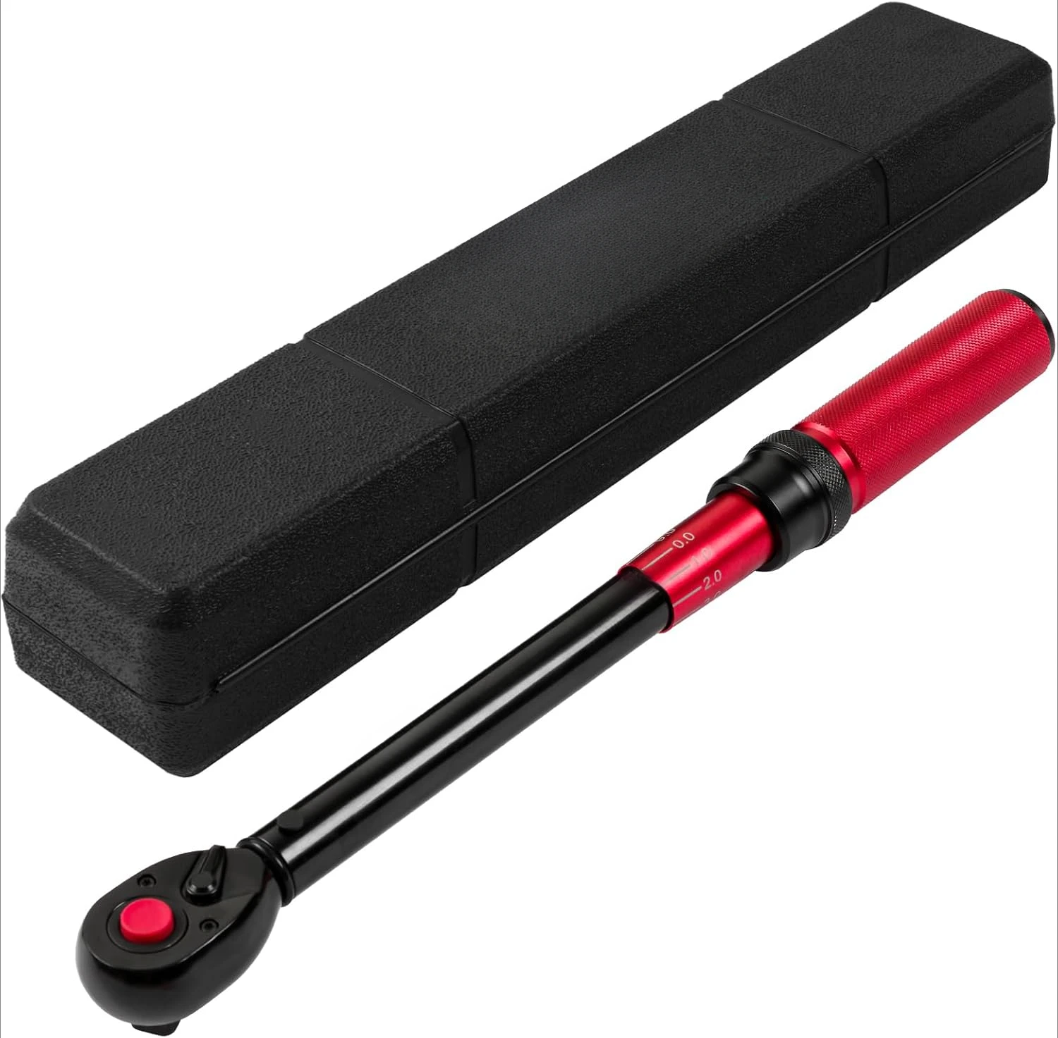 3/4-Inch Drive Click Torque Wrench, Dual-Direction Adjustable 48 tooth 160-1000ft.lb/217-1356Nm