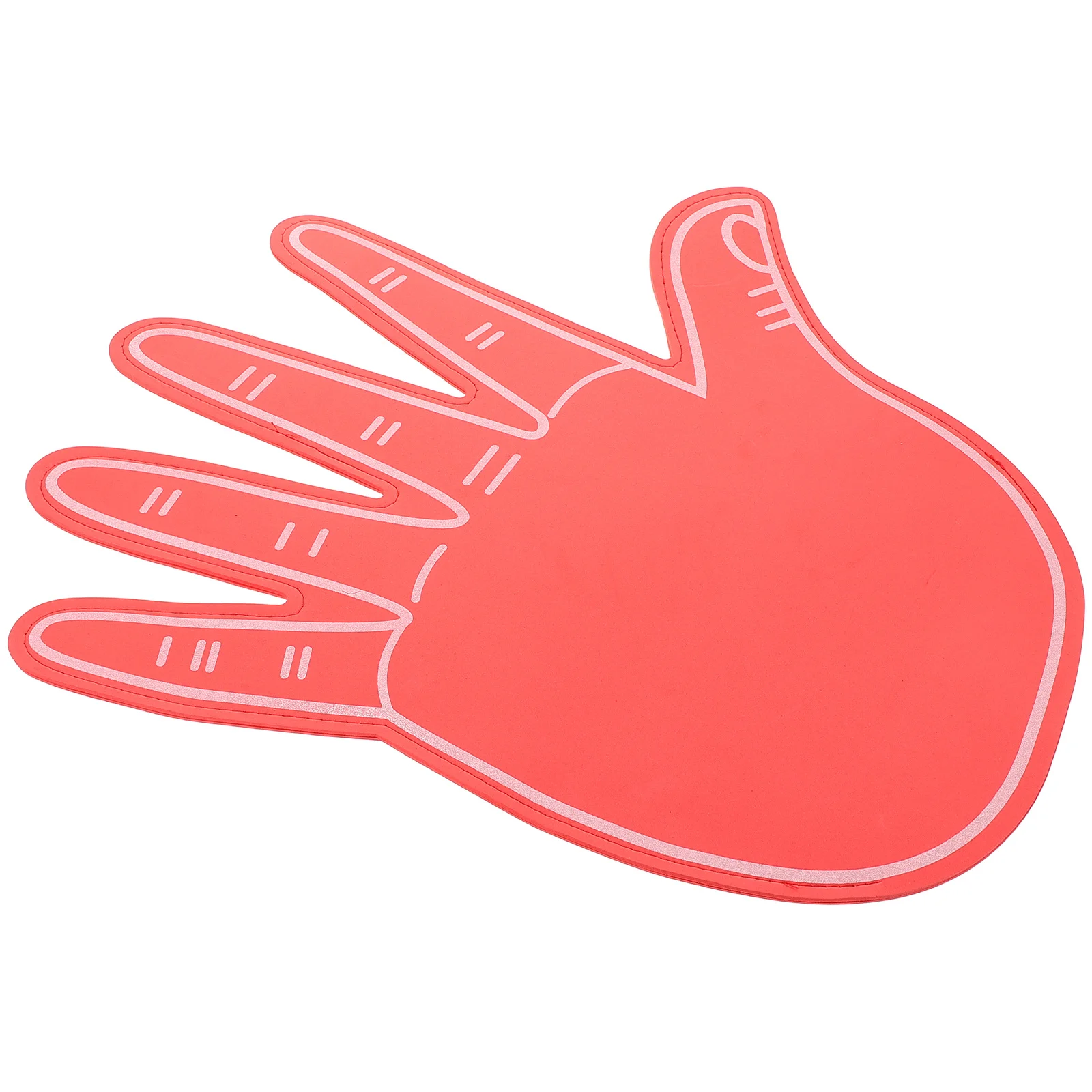 

Giant Foam Hand Blank Red Cheerleading Pompom Lightweight Eva Foam For Sports Events Parties Football Fan