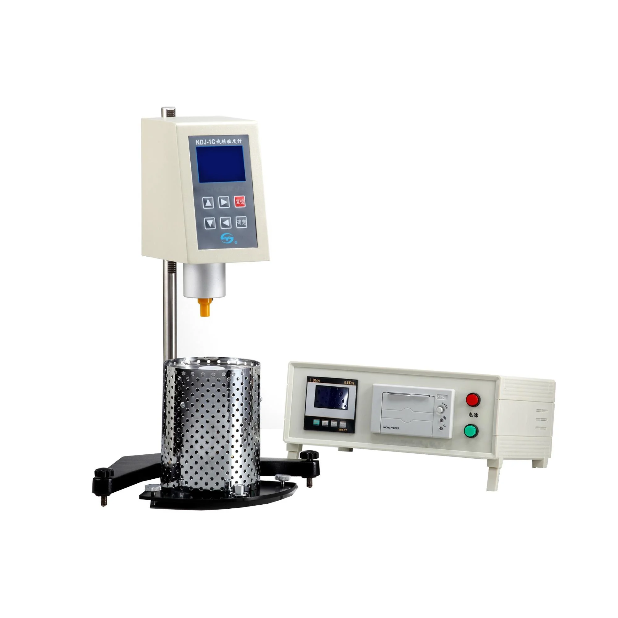 

NDJ-1C evaluating the rheological properties Asphalt Lab Research Viscometer Thermostat Rotational Viscosity Tester