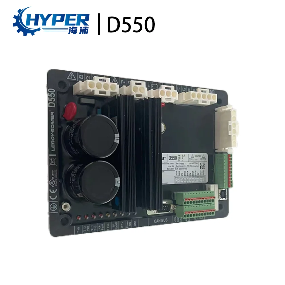 

D550 AVR Leroy Somer Original Generator Automatic Voltage Regulator Voltage Stabilizer AVR Adjusting Plate Regulation Board