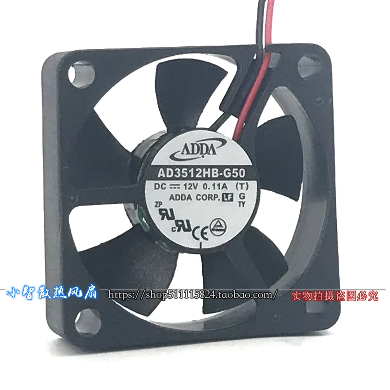 ORIGINAL AD3512HB-G50 12V 0.11A 3510 35*35*10mm KIPAS PENDINGIN BARU RADIATOR