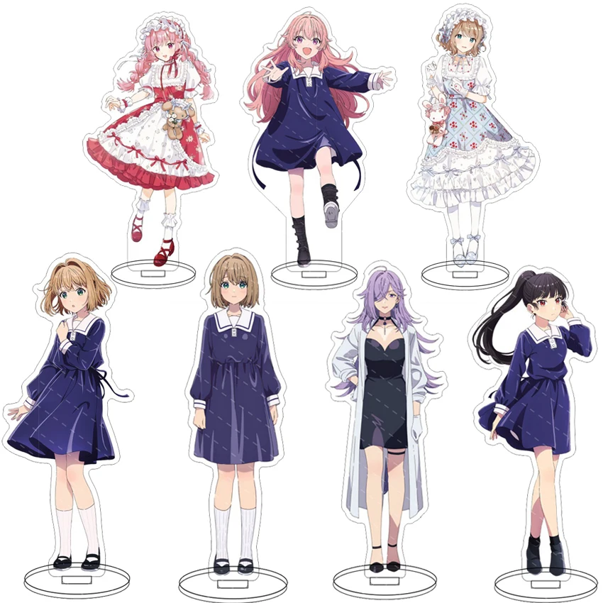 Soporte acrílico de anime de 16 cm Kimi ga Shinu made Koi wo Shitai Sheena Totsuki Mimi Figuras Decorativas de Hoshiran Ari, Regalos