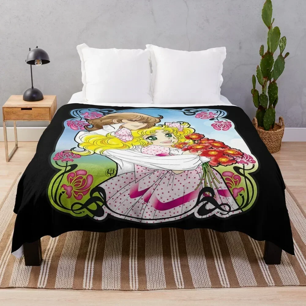 

Candy & Terence Throw Blanket Color Fast Cozy Throw Blanket