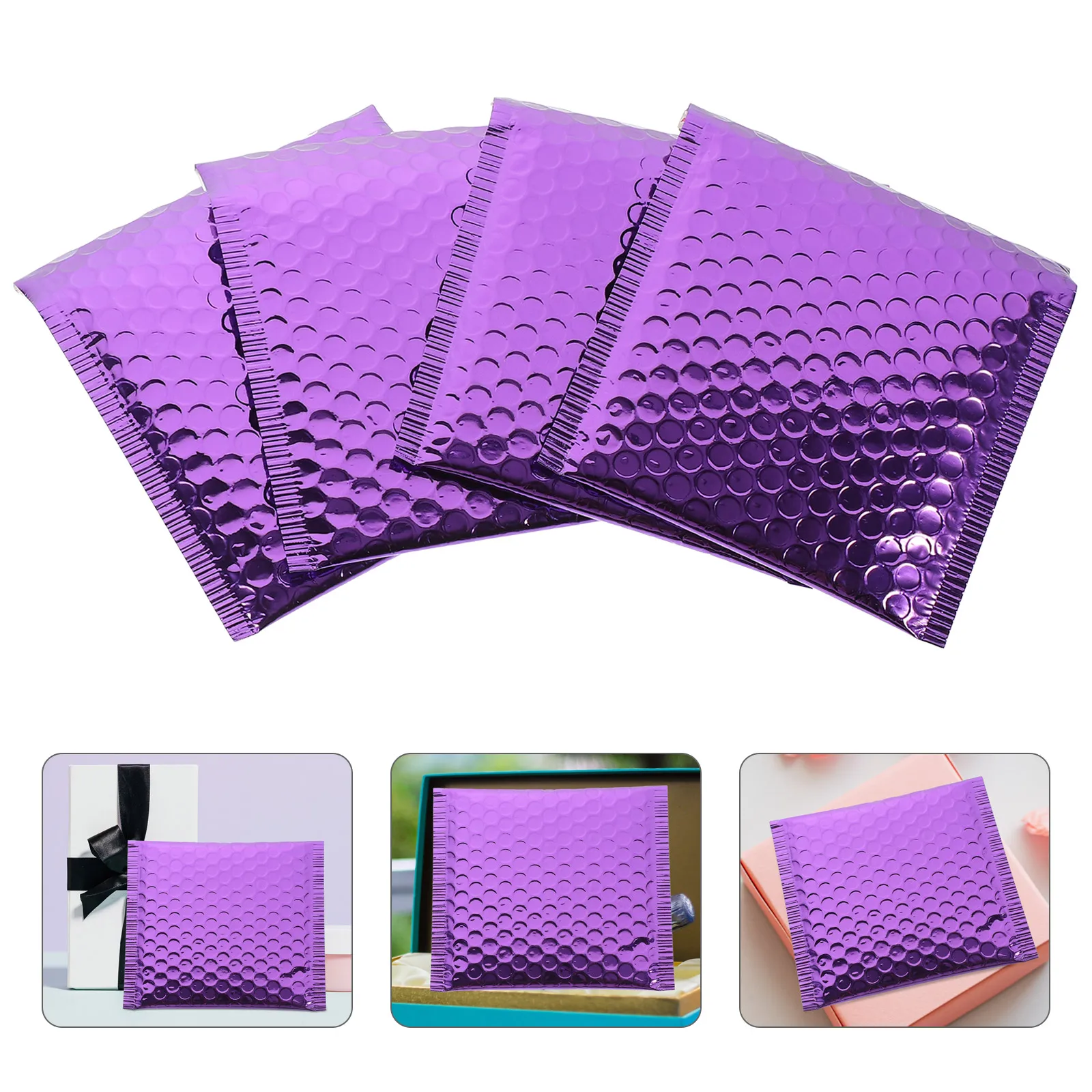 

20pcs Compact Mailers Adhesive Packaging Portable Mailing Wear-Resistant Strong Sturdy Express Self-Sealing Envelopes For