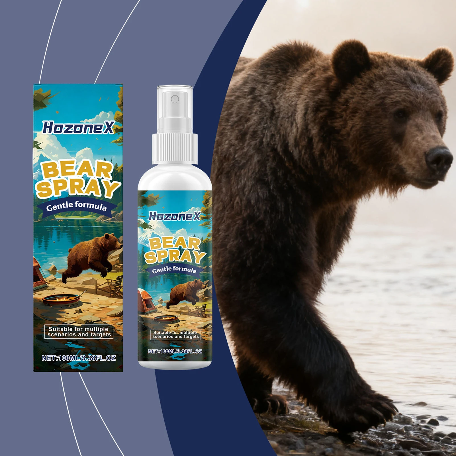 สเปรย์ไล่หมี สำหรับกิจกรรมกลาง - Bear Spray Protection บทวิจารณ์และราคา