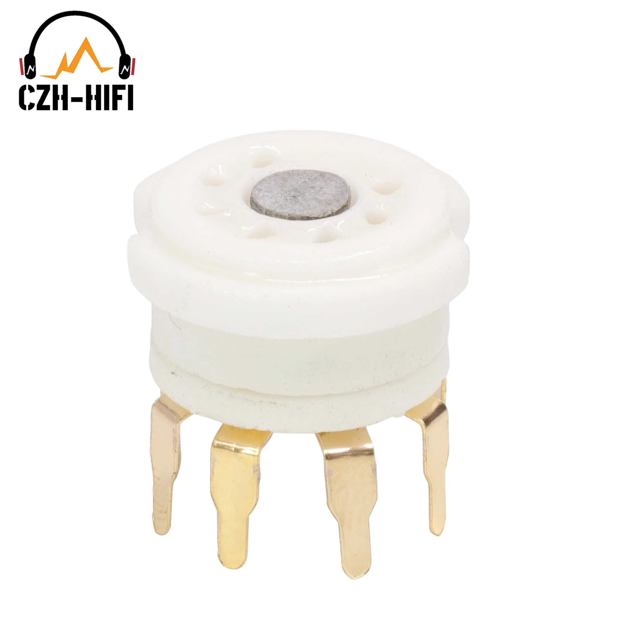 10 stücke 7pin B7G Keramik Rohr Buchse Ventil Basis Elektronische 6Z4 EAA91 EC92 6X4 6J1 6J2 6J4 Vintage Audio Verstärker DIY HiFi – Detail 6