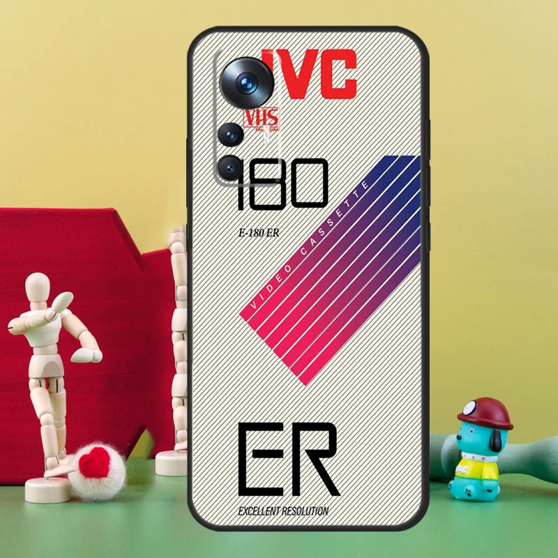ريترو VHS غطاء الشريط ل Xiaomi 14T 11T 12T 13T Pro 13 14 15 Ultra POCO X7 Pro X3 X5 F5 F6 M6 X6 Pro Case