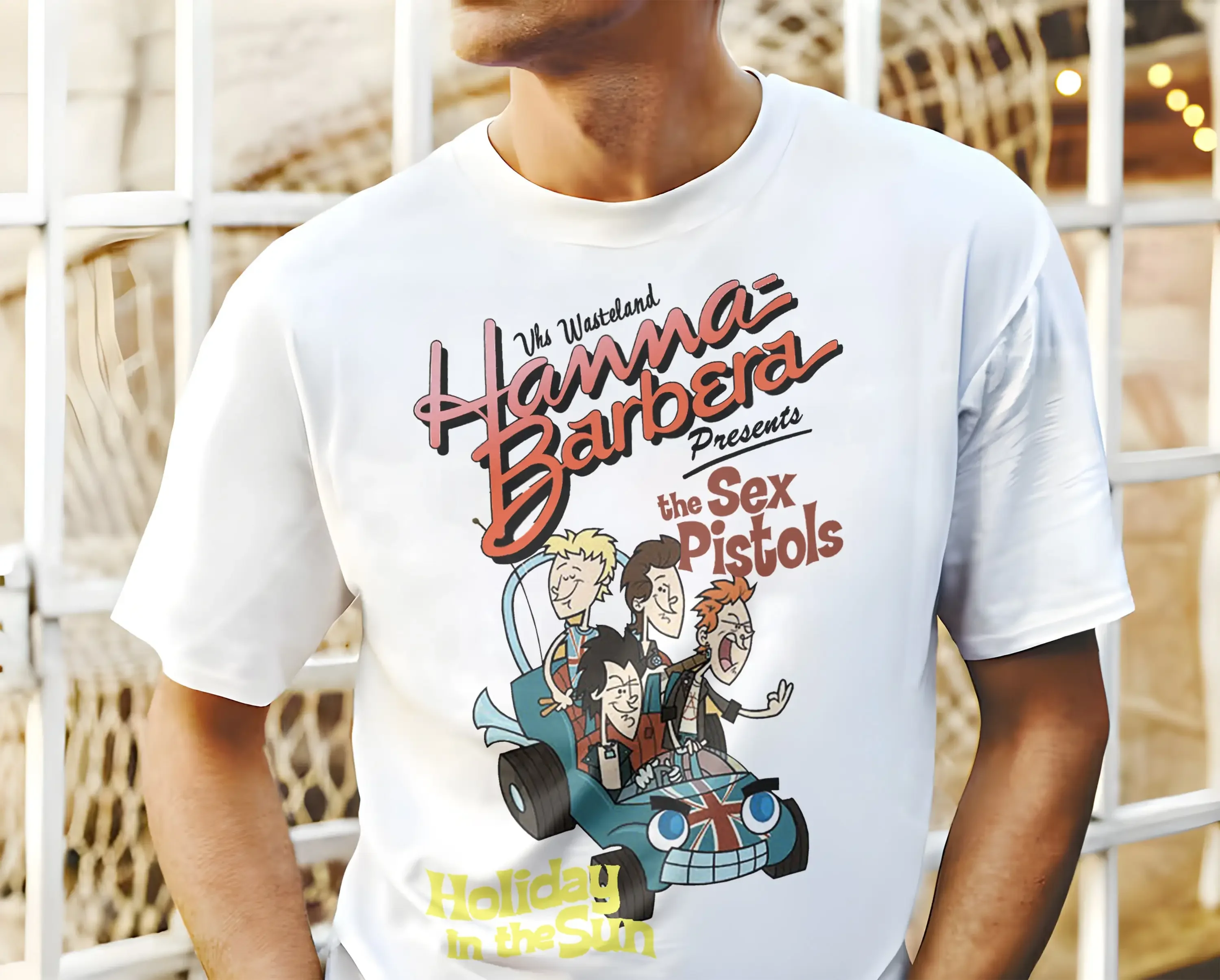 Hanna Barbera Sex Pistols V2 Movie Poster Classic T Shirt all sizes S 5XL