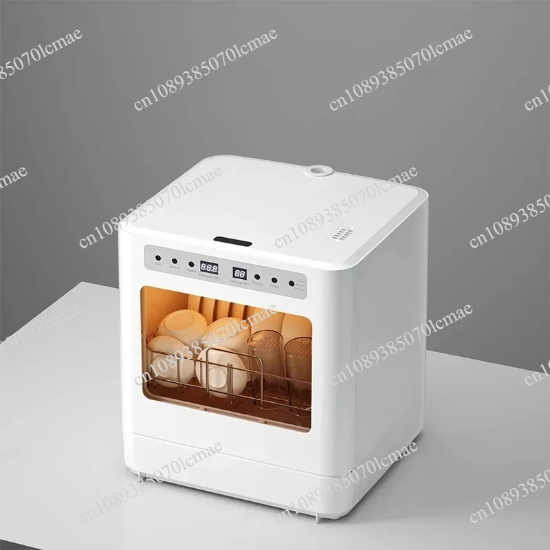 RJH-T06 Countertop Dishwasher Portable, No Installation Required, Smart 75SSD5 High-Temperature Drying, Household Dishwasher