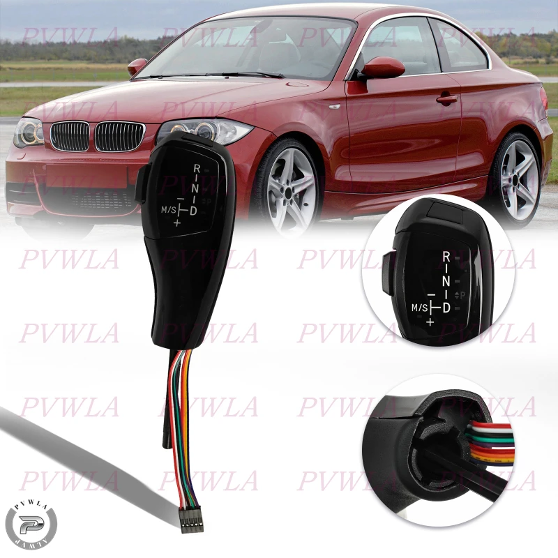 

For BMW Z4 E85 E86 2001 2003 2004 2006 2006 2007 2008 2009-2016 LED Automatic Transmission Gear Shift Knob Sliver Shifter Lever