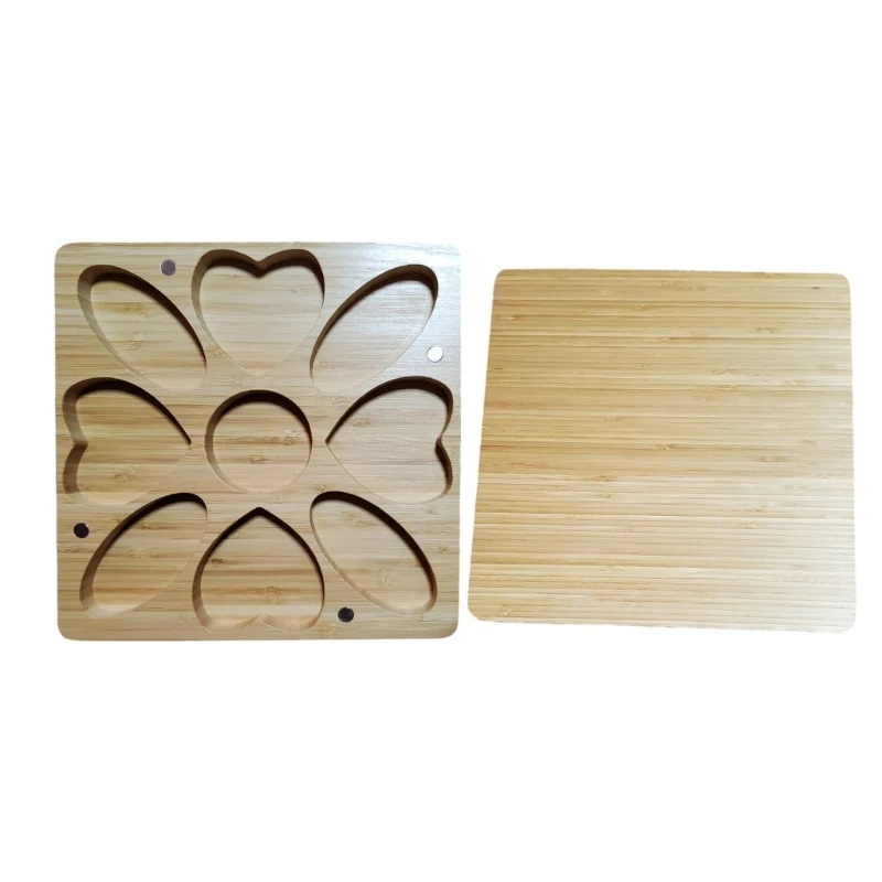 Beading Trays Jewelry Crafting Plate Wood Designing Boards Beads Organizing Plate Suitable for Necklace and Bracelet