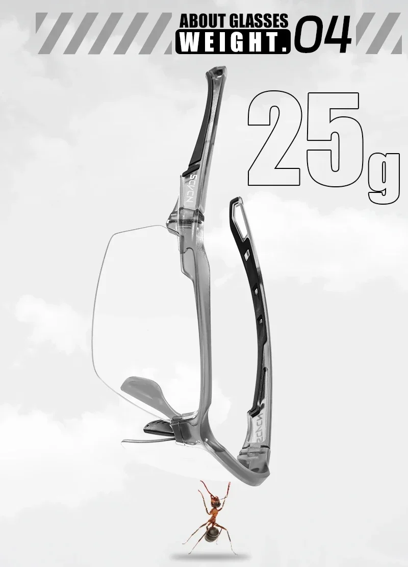 SCVCN Photochrome Radfahren Gläser UV400 Outdoor Sport Laufen männer Sonnenbrille Straße MTB Fahrrad Brille Frauen Fahrrad Brillen – Detail 11
