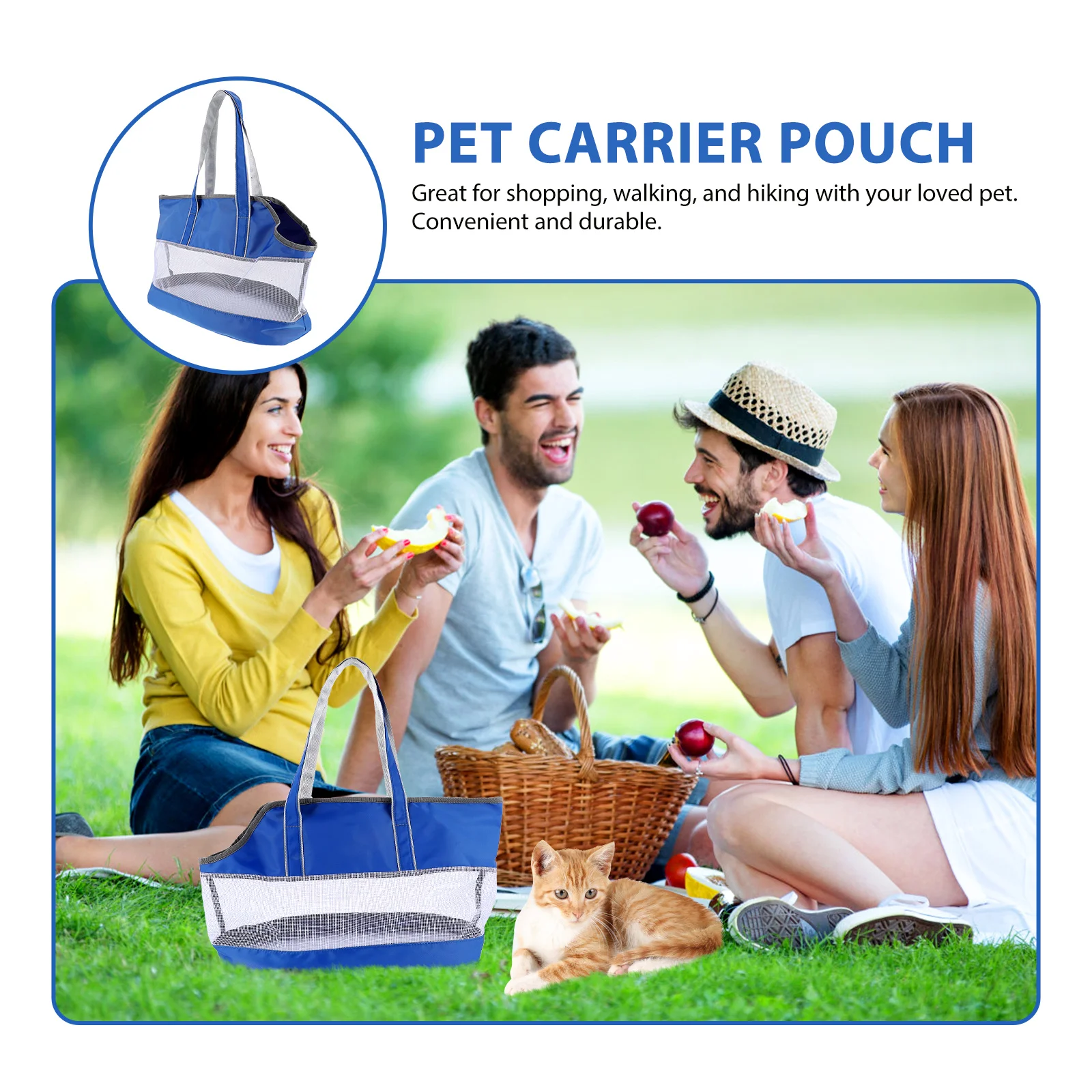 

Widen Thicker Shoulder Straps Portable Cat Carrier Bag Nylon Pouch Durable Outdoor Pet Storage Puppy Kitten Carrier Cool Hanger