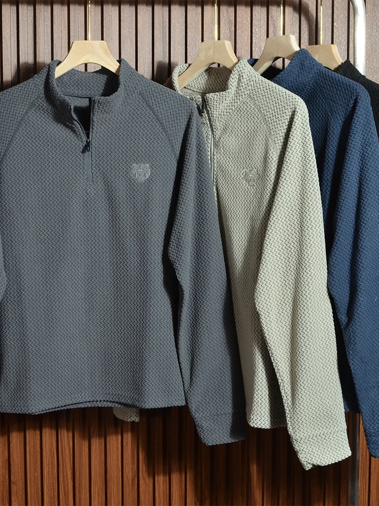 

Мужская повседневная комфортная толстовка с капюшоном, вышивкой в виде головы тигра, на молнии, с воротником-стойкой, весна-осень