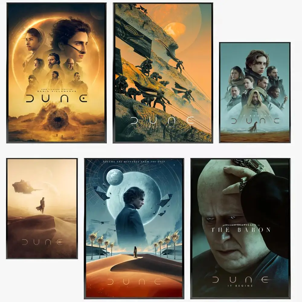 Картины по мотивам киновселенной Dune — безрамное украшение для стен