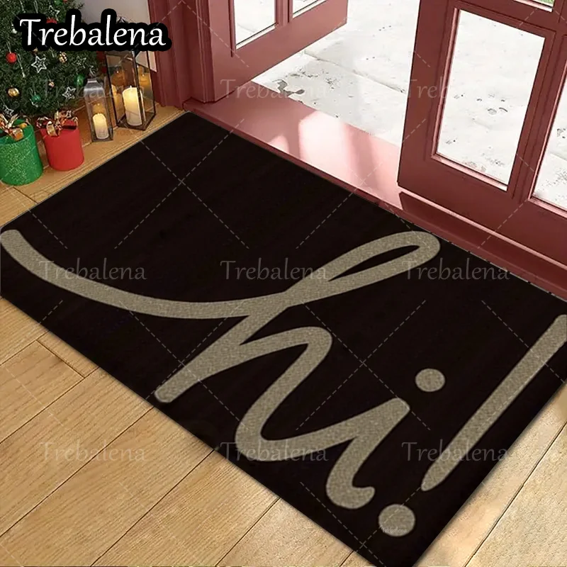 

1pc Welcome Door Mat Welcome Home Doormat with Stylish Script Design for Entryway Decor