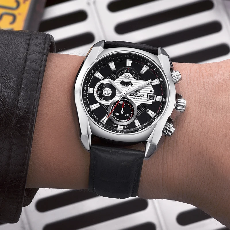 CASIMA Couple Watches Men's Wports Wristwatch, Quartz Movement, Luminous, Waterproof, Simple trend, Model ST-8884-1026