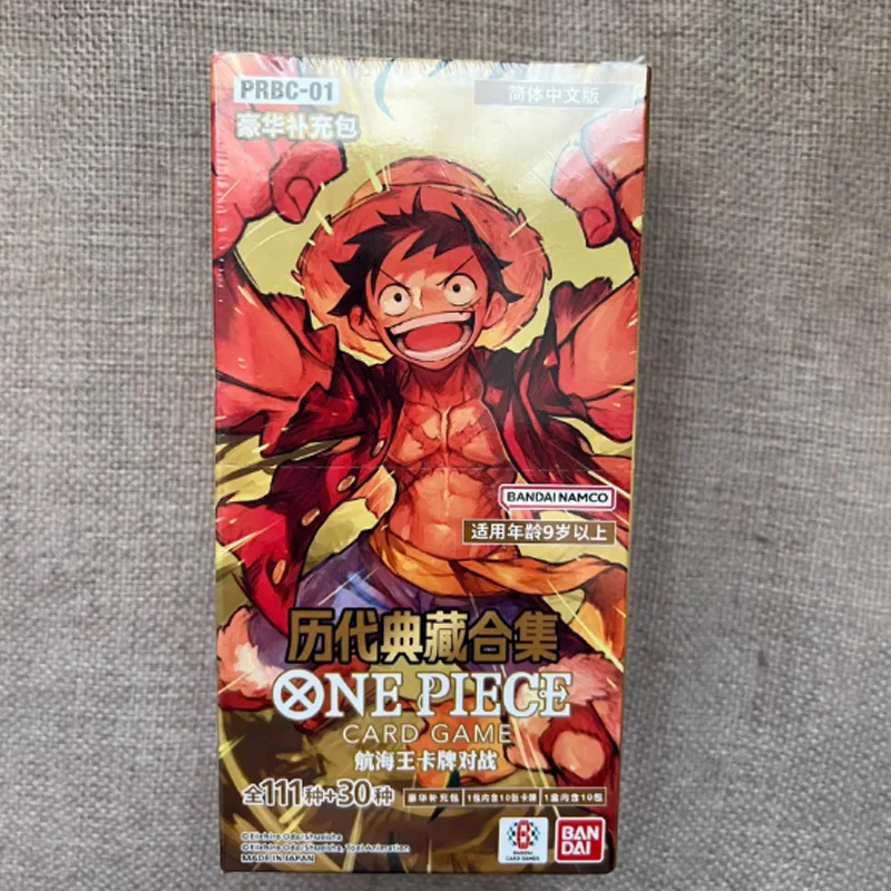 Officiële Bandai ONE PIECE Premium Booster Box PRBC-01 Klassieke verzamelaarset met Alt Art-kaarten Chinese versie Anime Cadeauspeelgoed