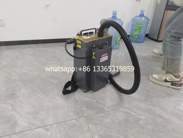 100W 200W Portable Handheld Laser Cleaning Machine Lazer Cleaner For Rust And Paint Removal