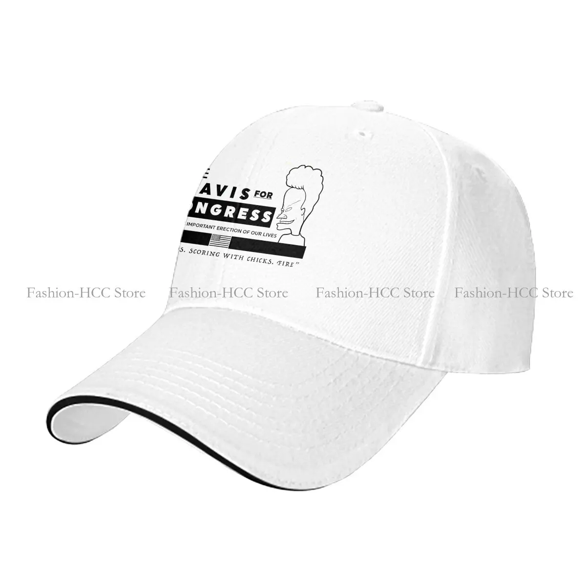 Beavis And Butt Head Multicolor Hat Peaked Cap Vote Personalized Visor Protection Hats