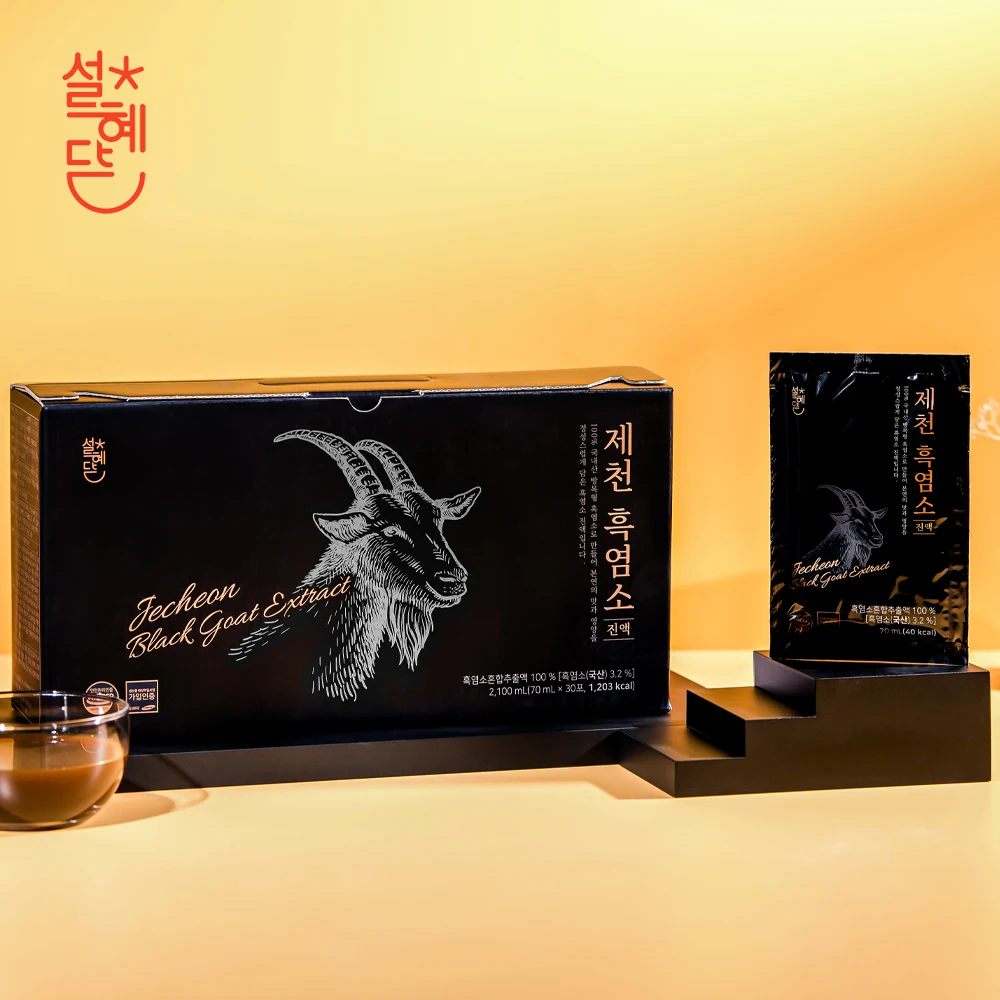 Sealhyedam Jecheon Black Goat Jin 30-pox 4 Box (00761-4)