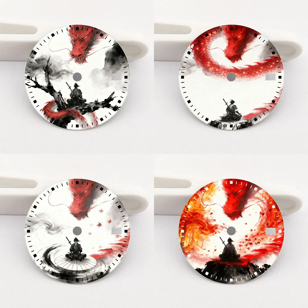 285mm腕時計文字盤-285mm-nh35文字盤-カスタムパターン-カラー印刷-nh35腕時計フェイス-nh35-36ムーブメント対応-腕時計部品