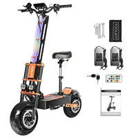 X8 Pro 8000W60V38.8AH electric scooter 14-inch off-road tires 95km/h LCD display folding electric scooter with seats