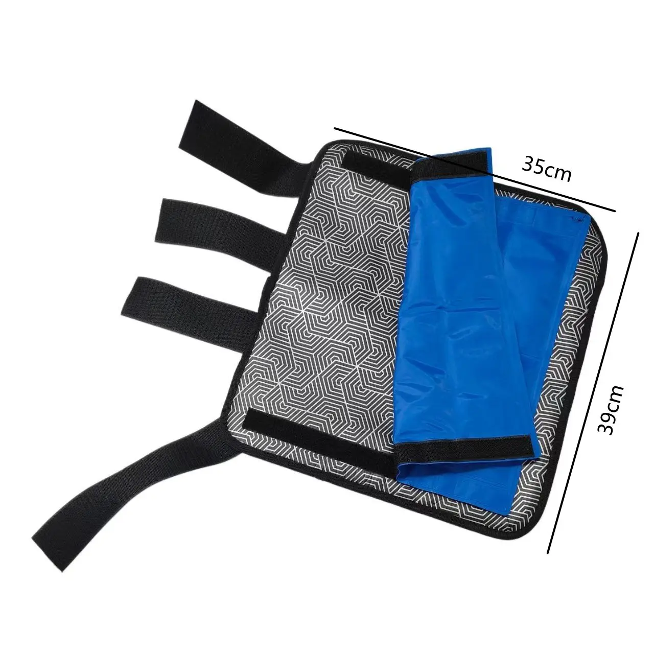 Horse Ice Wrap Equine Cold Therapy Leg Boot Detachable Gel Ice Pack Reduce Swelling Injury Recover Post-Surgery Post-Race Transp
