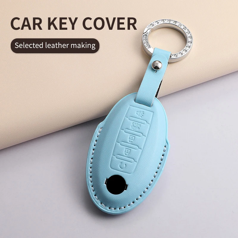 

For Nissan Rouge Maxima Altima Sentra Murano Qashqai Car Remote Key Case Shell Durable Car Protecter Key Case Garnish Accessorie