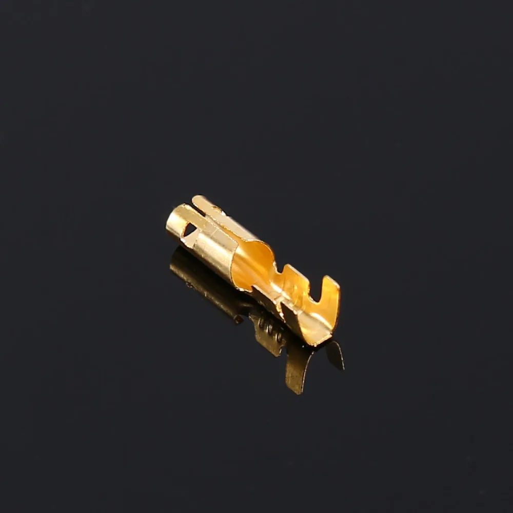 240Pcs 3.5mm Size Bullet Connectors Terminal Male & Female with Insulation Cover Crimp Terminals Gold Wire Terminals