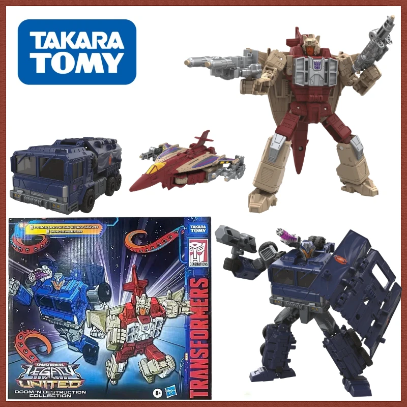 In Stock Takara Tomy Transformers G Series Chuanshi United Breakdown&Windsweeper Collect Figure Anime Robot  Action Models Toys