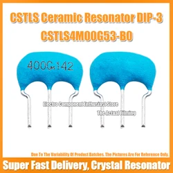 (10PCS) CSTLS4M00G53-B0 4M 4MHZ 4.000MHZ MuRata Ceramic Resonator DIP-3 SIP-3-2.5MM ±0.5% 15PF