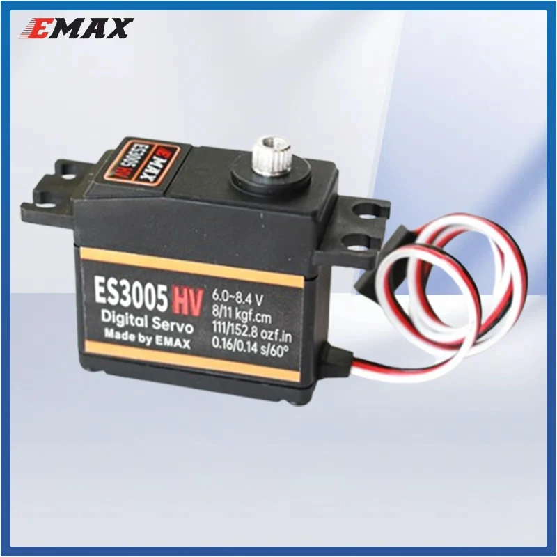 

EMAX ES3005 HV ES3005HV All-Purpose High Voltage Metal Gear Digital Servo 43g For RC fixed wing 450 550 Helicopter Parts