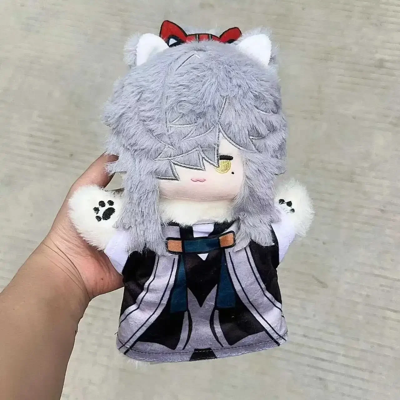 Gefüllte 25 cm Finger Anime Spielzeug Spiel Honkai: Star Rail Seele Sparkle Jing Yuan Firefly Kafka Cosplay Handpuppe Puppe Plüsch Geschenke