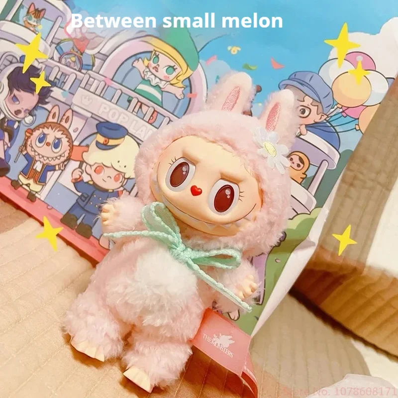 In Stock Labubu Be Fancy Now Milan Fashion Week Labuba Vinyl Plush The Monsters Doll Hand-Made Blind Box Surprise Box Mokoko