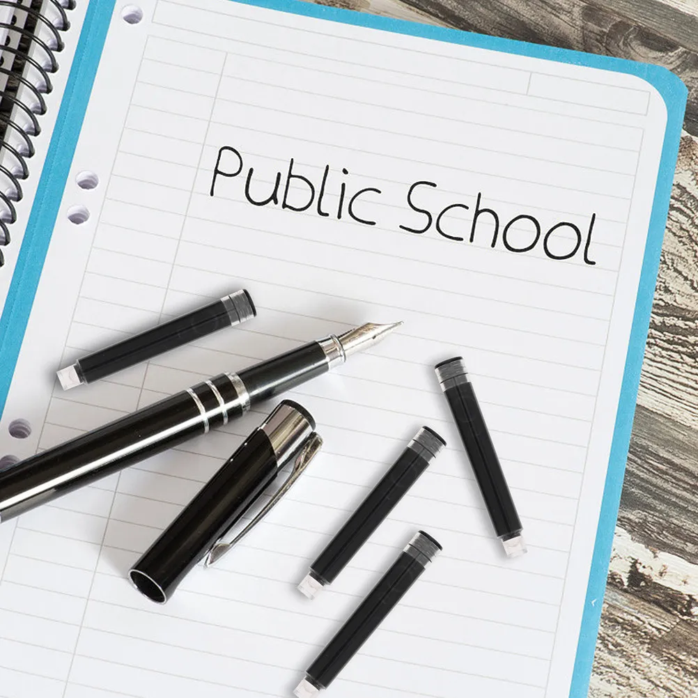 

Набор из 50 чернильных картриджей для перьевых ручек: надежная замена чернил, плавное и равномерное письмо, оптовая упаковка