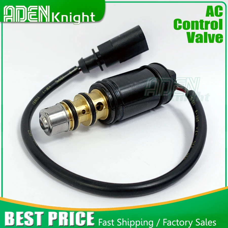 7SEU16C 7SEU17C 5SEU12C 6SEU12C 6SEU14C 6SEU16C AC Compressor Control Valve For Audi Volkswagen Polo Skoda Seat