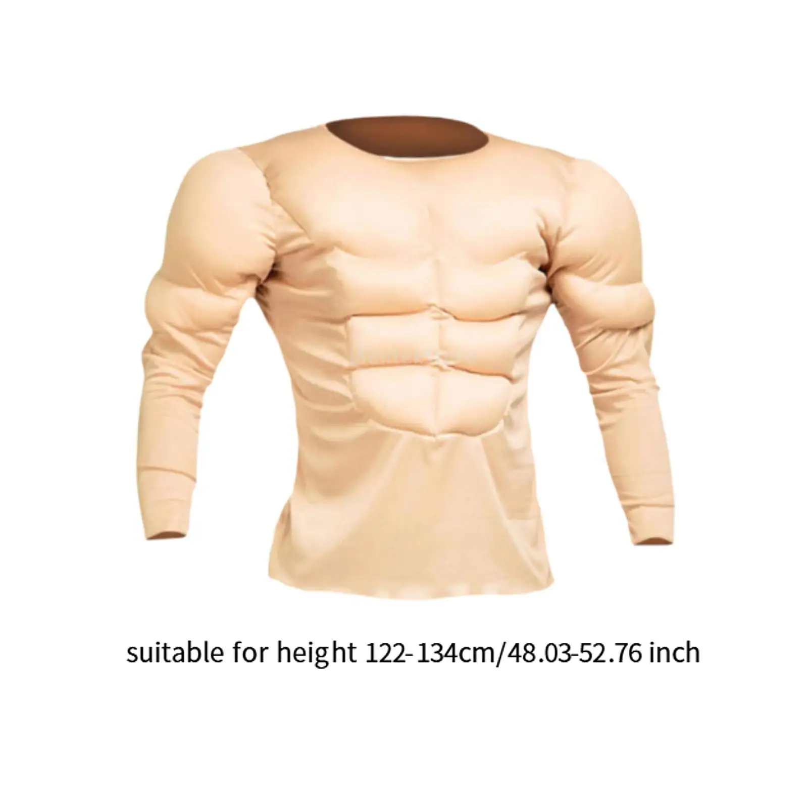 Muscle Shirt Costume Fashion Underwear Polyester Funny Casual Muscle Padded