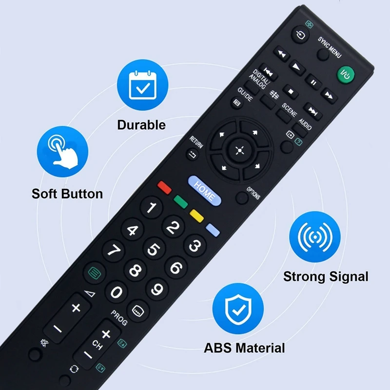 RM-ED046 reemplazar control remoto para Sony TV KDL-32BX320 KDL-22BX320 serie HDTV KDL-40NX520 KDL-37BX420 KDL-32NX520 KDL-32BX320 piezas