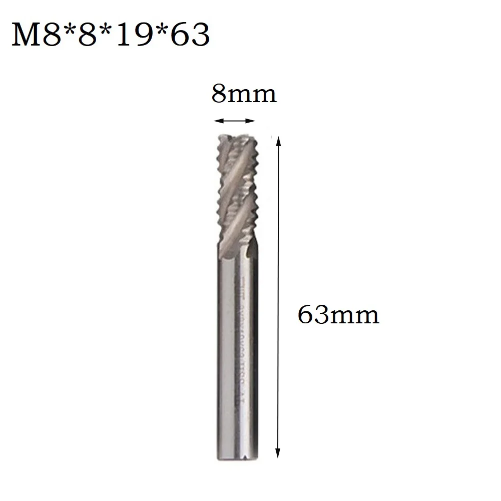 Multipurpose Milling Cutter for CNC Engraving Machine etc Cuts Wood Carbon Steel Tool Steel Cast Iron Aluminum etc