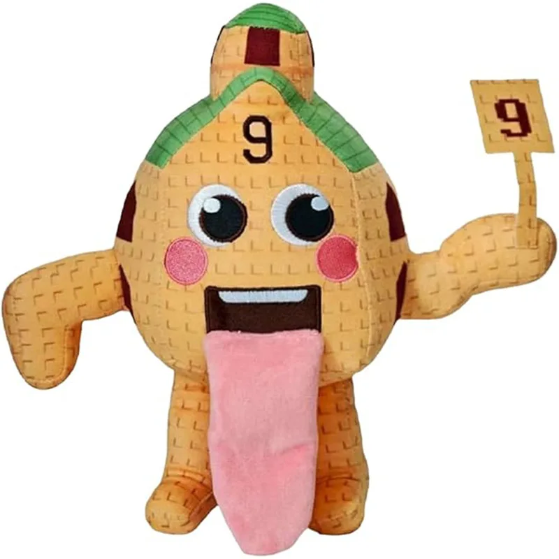 New STEAL A BRAINROT Blue No. 67 Plush Toy Cute House Dolls Game Surrounding Blue No. 67 Toys for Kids Birthday Gifts