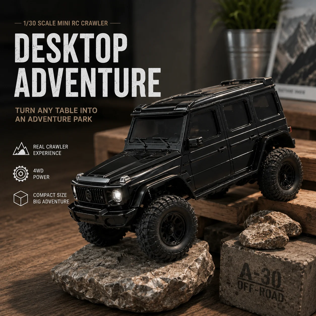 AX30 1:30 Mini RC Rock Crawler - Rc Hobby Grade Crawler recensie en prijs