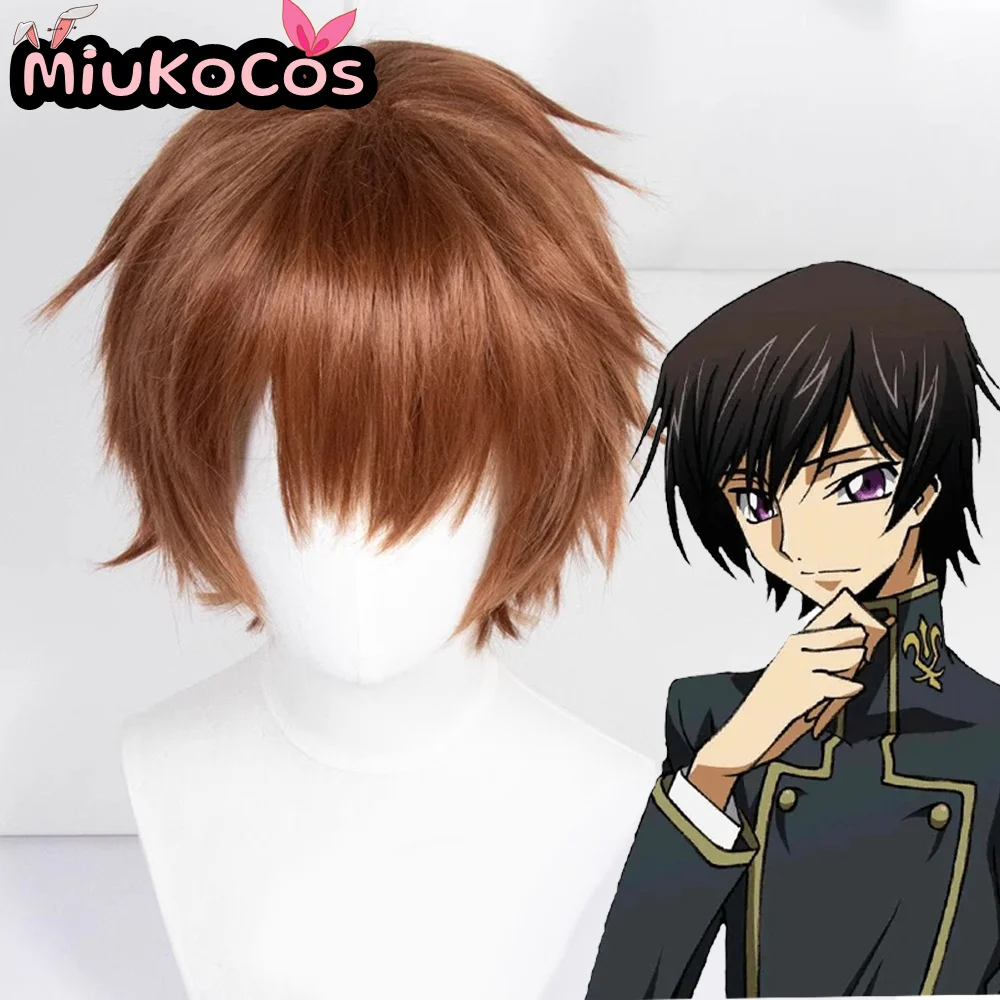 

IN STOCK Suzaku Kururugi Cosplay Wig MiukoCosplay Anime Code Geass Cosplay