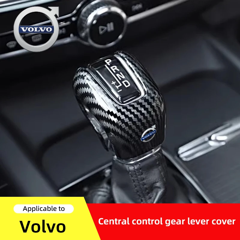 

Наклейки-эмблемы для ручки переключения передач Volvo, декоративные наклейки для интерьера Volvo XC90, XC60, S60, V60, XC40