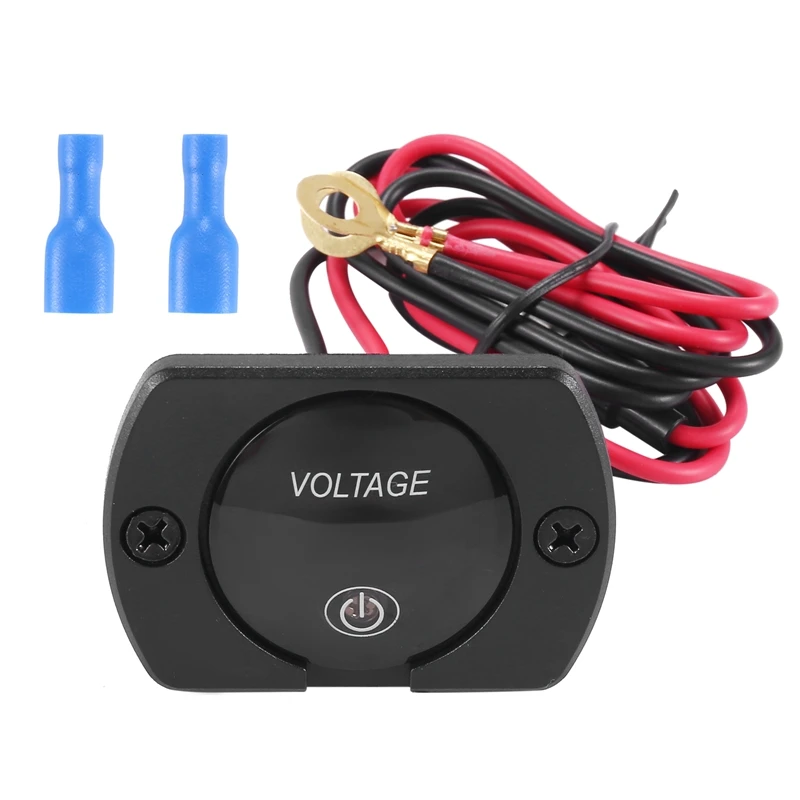 

12V Voltage Gauge DC12V 24V Waterproof for Boat Marine Truck ATV UTV New Arrivals in Stock