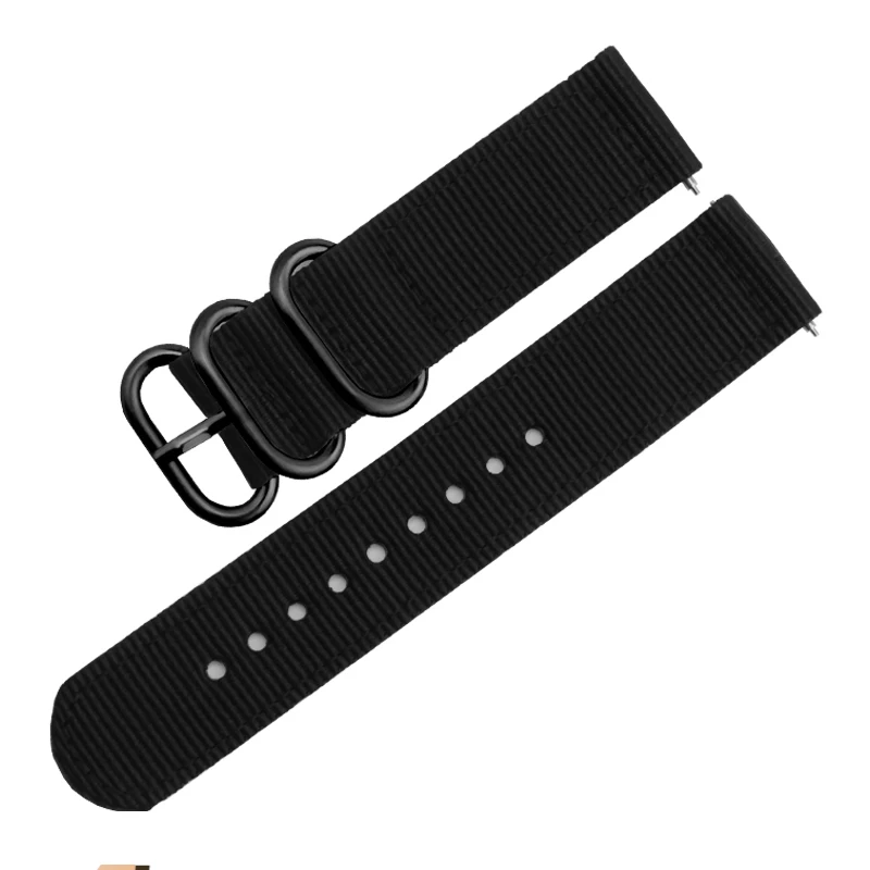 Bracelet en Nylon pour montre intelligente Huami Amazfit GTS 4 3 2 2e GTR 4 2 3 Pro, correa Amazfit Bip/stratos/2/2e/mini/47mm/lite