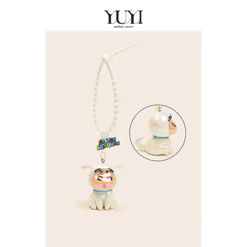 تلوين شين تشان المفاتيح الإبداعية ملتوي على ظهره قلادة كيرينغ الكرتون لطيف سيارة حلقة رئيسية سحر يرتكن فتاة صبي لعبة الهدايا #5