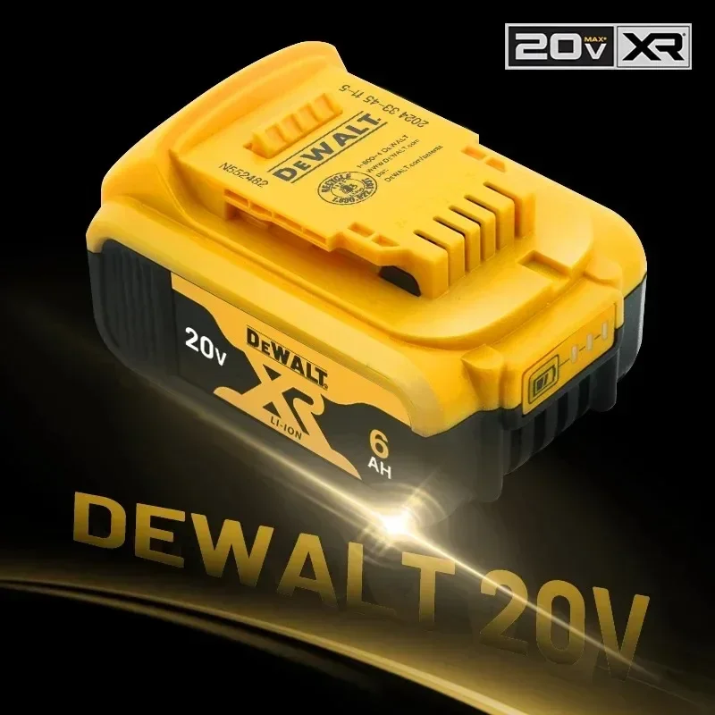 DEWALT 20V baterie 6AH dobíjecí lithium-iontová nabíječka baterií DCB118 Bezkartáčový elektrický šroubovák Vrtačka DCD805 elektrické nářadí - náhled 5